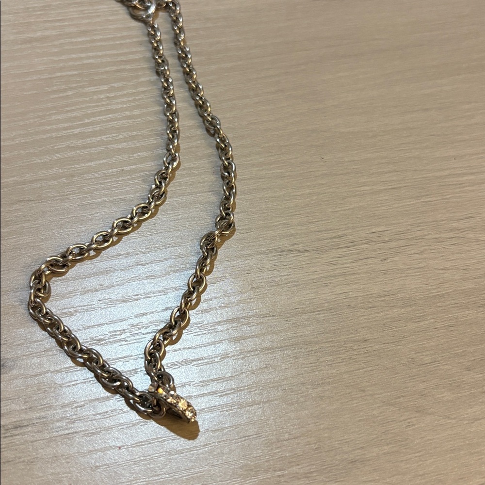 Swarovski Vintage Silver Heart Pendant Necklace